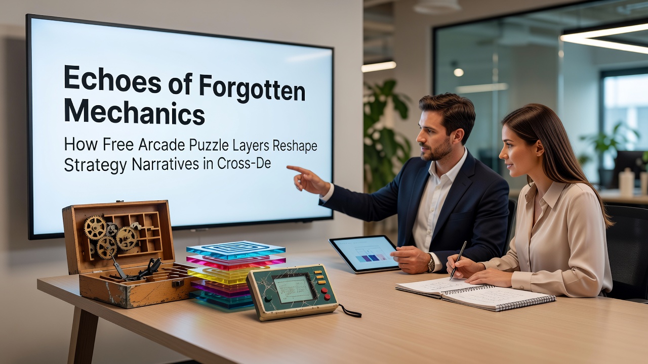 Players collaborating in a multiplayer adventure session where puzzle layers influence strategy decisions across devices