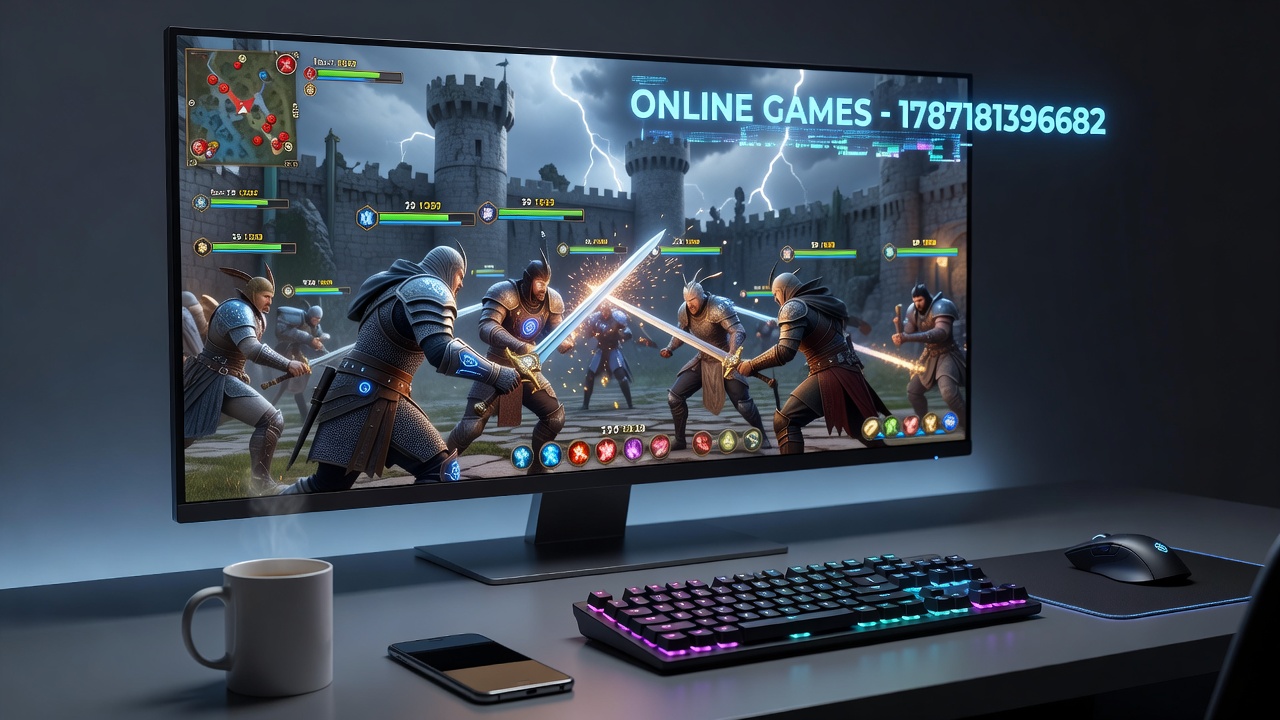 Players engaging in online multiplayer sessions on various devices